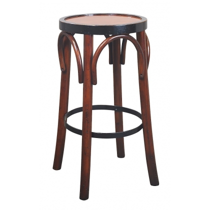 Tabouret de Bar \"Grand Hotel\" noir