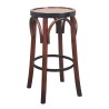 Tabouret de Bar \"Grand Hotel\" noir