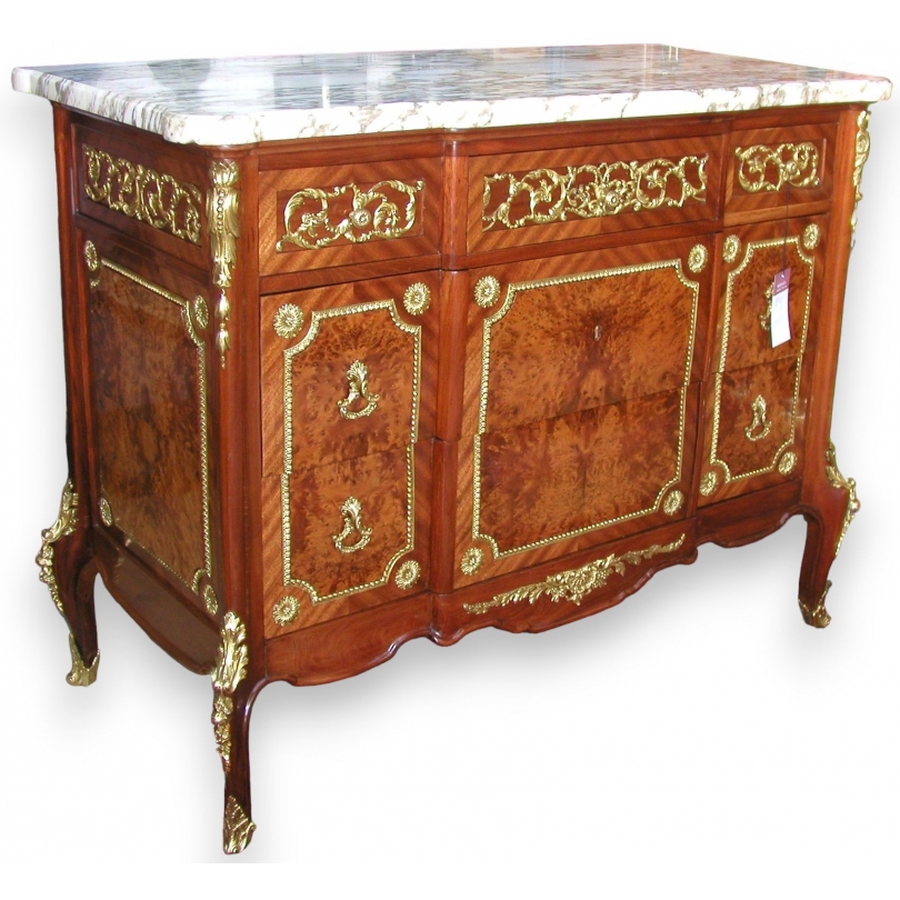  Commode Transition Louis XV-XVI. sur  Moinat SA  - Antiquités décoration