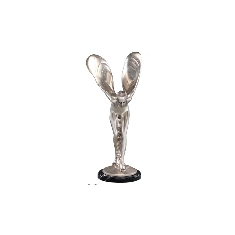 Bronze argenté \"Spirit of Ecstasy\"