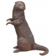 Loutre en bronze, petite