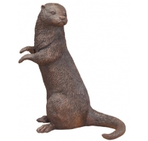 Loutre en bronze, petite