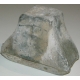 Brique pavé, en verre soufflé/moulé.
