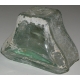 Brique pavé, en verre soufflé/moulé.