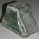 Brique pavé, en verre soufflé/moulé.