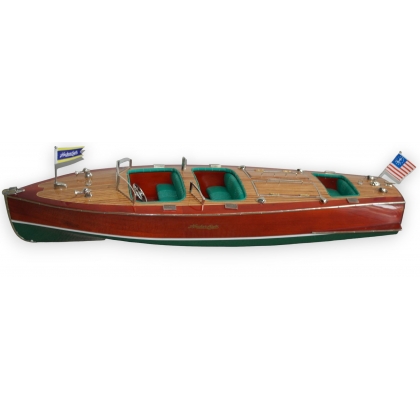 Maquette de bateau \"Hacker Craft Triple