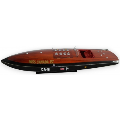 Maquette de bateau \"Miss Canada IV\"