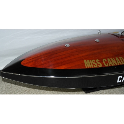  Maquette de bateau "Miss Canada IV" sur  Moinat SA  - Antiquités décoration