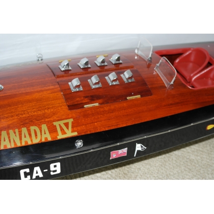 Maquette de bateau "Miss Canada IV" sur  Moinat SA  - Antiquités décoration