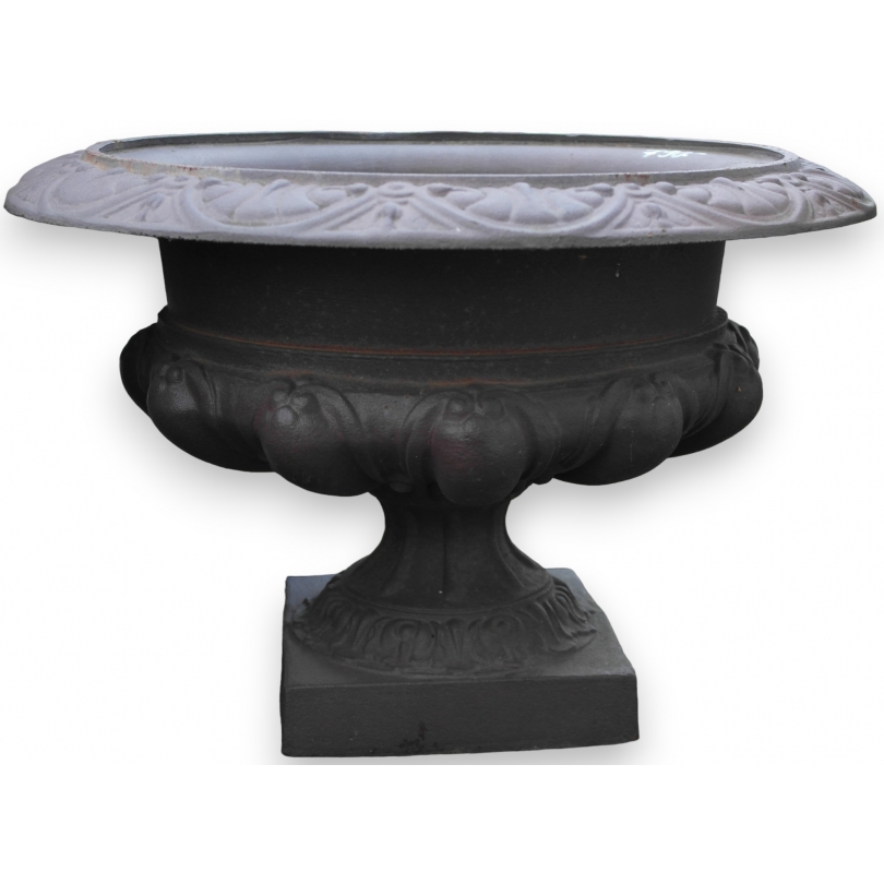  Vase Medicis en fonte brune sur  Moinat SA  - Antiquités décoration