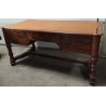  Bureau plat Empire à colonnes, en sur  Moinat SA  - Antiquités décoration