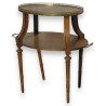  Table Directoire ovale à deux plateaux sur  Moinat SA  - Antiquités décoration