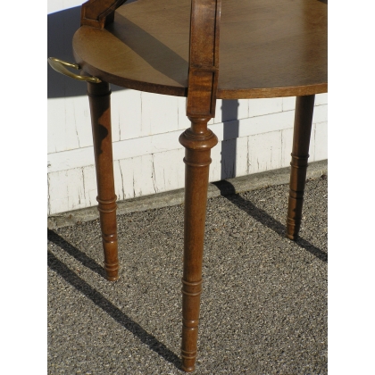  Table Directoire ovale à deux plateaux sur  Moinat SA  - Antiquités décoration