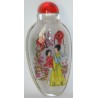 Snuff bottle, painted glass. Decorated by Moinat SA – Antiques and Decor