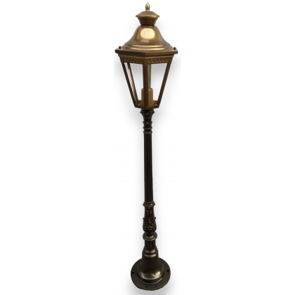  Lampadaire Vendée en fonte vieux bronze sur  Moinat SA  - Antiquités décoration