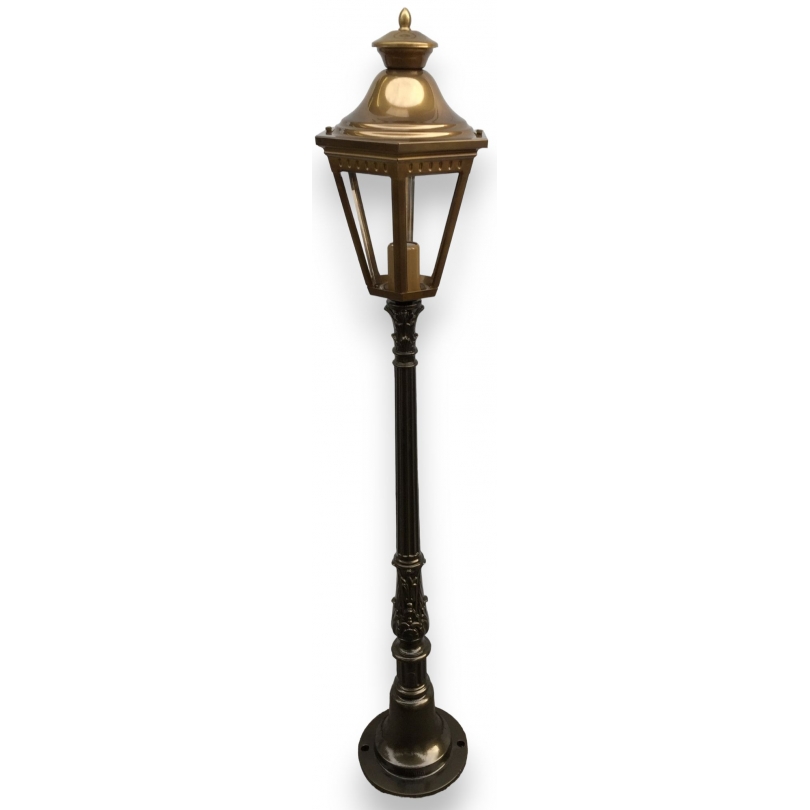  Lampadaire Vendée en fonte vieux bronze sur  Moinat SA  - Antiquités décoration