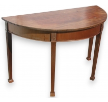 Half moon table Robert ADAM (1728-1792).