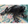  Grenouille de bassin en fonte verte sur  Moinat SA  - Antiquités décoration
