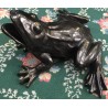  Grenouille de bassin en fonte verte sur  Moinat SA  - Antiquités décoration