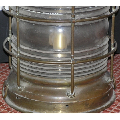 Round copper lantern. Available from Moinat SA – Antiques and home décor