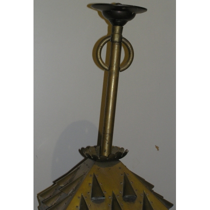 Square brass lantern. England. on  Moinat SA  - Antiques and decorative items