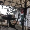Black wrought-iron chandelier with 18 candles from Moinat SA – Antiques and home décor
