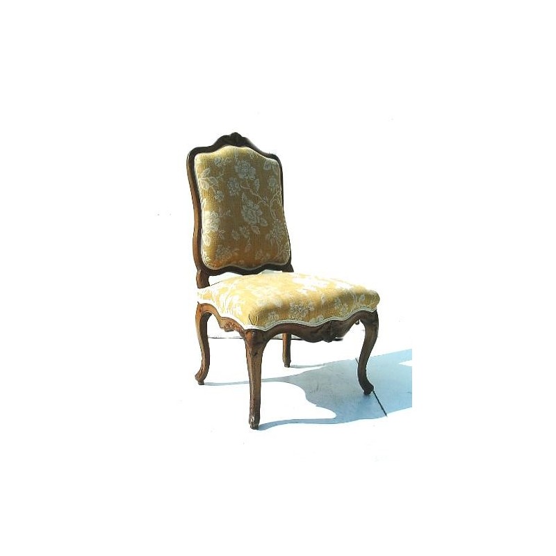 A richly carved Régence chair. From  Moinat SA  - Antiques and home décor
