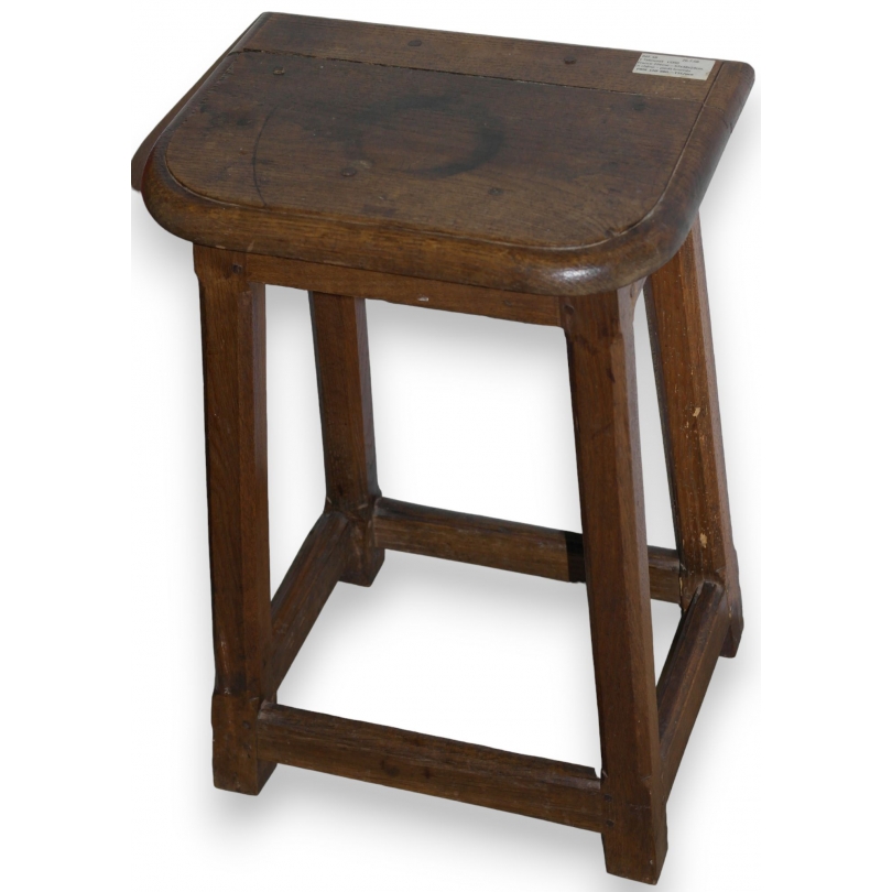 Louis XIII choir stool in oak. At  Moinat SA  - Antiques and home décor