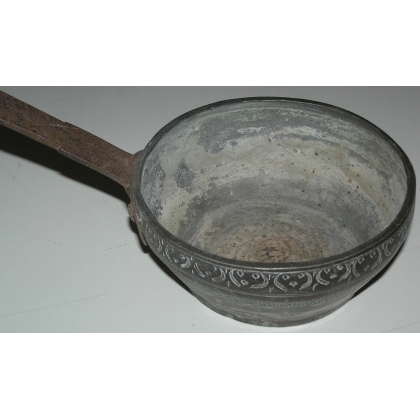 Saucepan, silver-plated copper. Marked ‘Moinat SA’ – Antiques and home décor