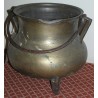 Bronze cauldron. With a handle. Repaired. At  Moinat SA  - Antiques and decorative items