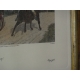 Gravure sur papier "Going to Cover", de