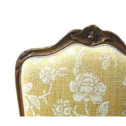 A richly carved Régence chair. From  Moinat SA  - Antiques and home décor