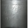 Channe, pewter, engraved ‘F.K. Stierhof’, from Moinat SA – Antiques and decorative items