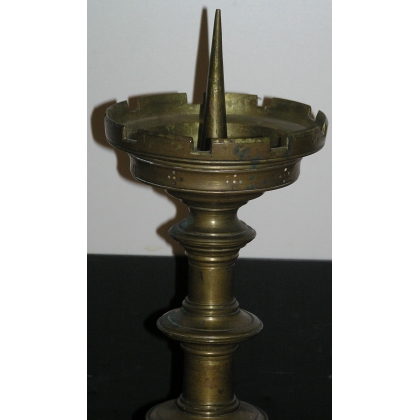  Bougeoir, en bronze. Pied tripode Signé W. POLDERS sur  Moinat SA  - Antiquités décoration