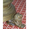  Bougeoir, en bronze. Pied tripode Signé W. POLDERS sur  Moinat SA  - Antiquités décoration