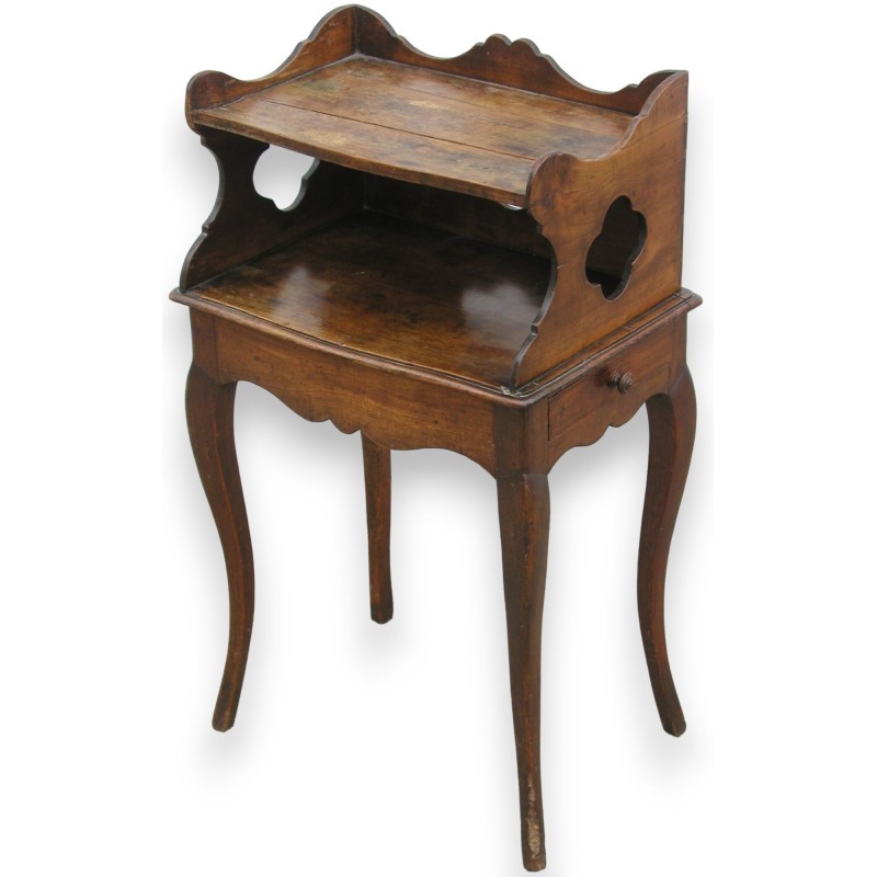 Louis XV bedside table with one drawer on the side. From  Moinat SA  - Antiques and home décor