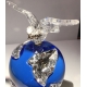 Cristal Swarovski "Globe et colombe de