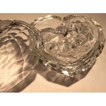  Cristal Swarovski "Boite en forme de sur  Moinat SA  - Antiquités décoration