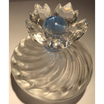  Cristal Swarovski "Boite à fleure sur  Moinat SA  - Antiquités décoration