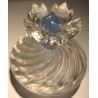  Cristal Swarovski "Boite à fleure sur  Moinat SA  - Antiquités décoration