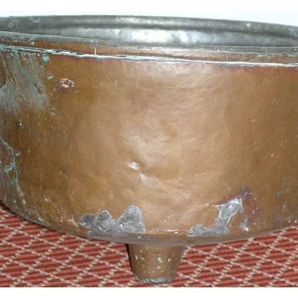 Cooper’s funnel, made of copper. At  Moinat SA  – Antiques and home décor
