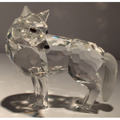  Cristal Swarovski "Loup" par Edith MAIR sur  Moinat SA  - Antiquités décoration