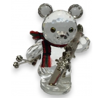 Cristal Swarovski "Ourson skieur Kris