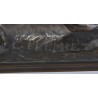  Sculpture "Chien de chasse", en bronze sur  Moinat SA  - Antiquités décoration