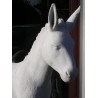  Sculpture "Âne", en marbre blanc de sur  Moinat SA  - Antiquités décoration