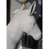  Sculpture "Âne", en marbre blanc de sur  Moinat SA  - Antiquités décoration