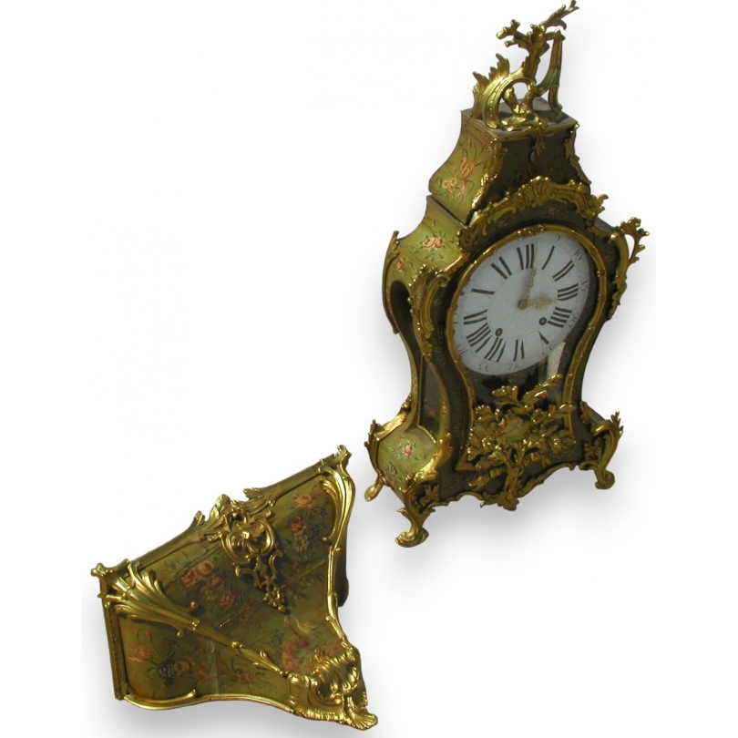 Louis XV clock decorated with bronze fittings. on  Moinat SA  - Antiques and home décor