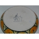 Plat creux, signé dessous Marcel