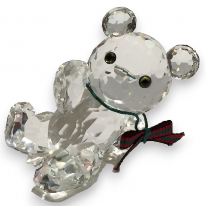 Cristal Swarovski \"Kris Bear couché\"