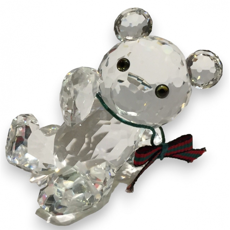 Cristal Swarovski "Kris Bear couché"